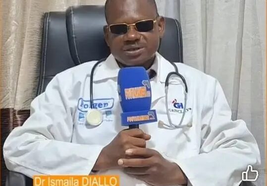 Hôpital Régional de Labé : Hommage au Dr Ismaila Diallo, spécialiste en pédiatrie