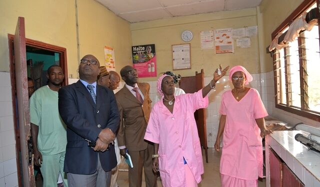 Conakry/Matoto : Le président de la Délégation Spéciale annonce la reconstruction du Centre de santé de Matoto