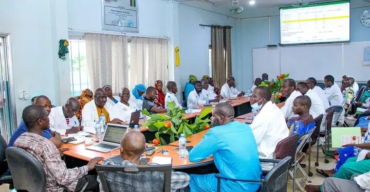 Hôpital Régional de Kankan : Réunion stratégique du staff central pour rehausser la qualité des soins