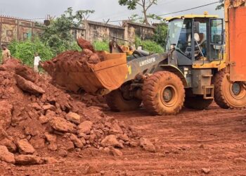 Conakry : Point de situation sur le projet de construction et de bitumage de la route Kagbelen–Kouriah (26 km)
