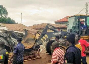 Guinée / Urbanisme : Démarrage d’une vaste opération de déguerpissement sur l’axe Maferinyah–Senguélén