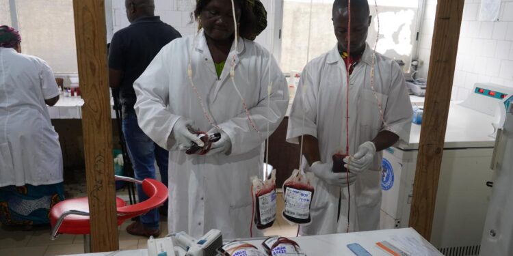 Conakry : Lancement d’une grande campagne de sensibilisation au don de sang à Tombolia