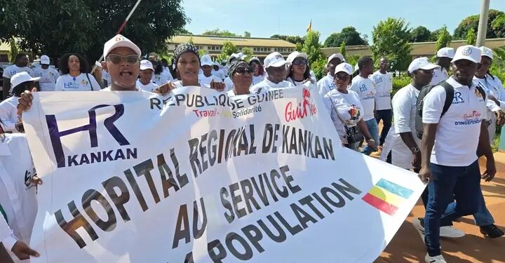 67e anniversaire de l’indépendance de la Guinée : l’Hôpital Régional de Kankan célèbre avec ferveur