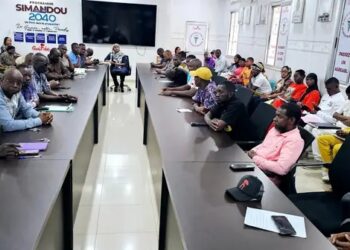 Guinée / Supervision de la Mission du Programme National de Lutte contre le Paludisme à l’Hôpital Régional de Kindia