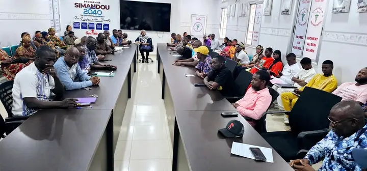 Guinée / Supervision de la Mission du Programme National de Lutte contre le Paludisme à l’Hôpital Régional de Kindia