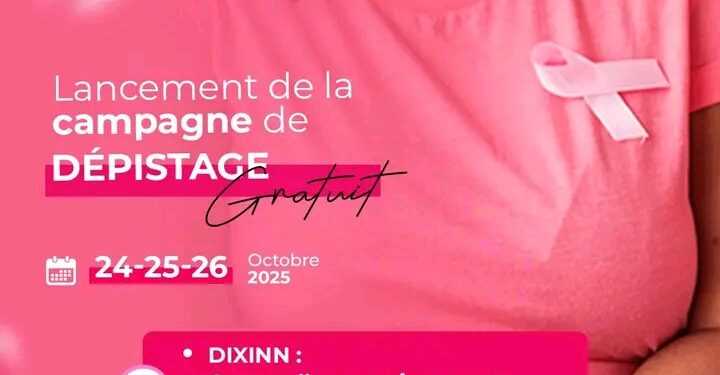 Octobre Rose à Conakry : Trois jours pour se mobiliser contre le cancer