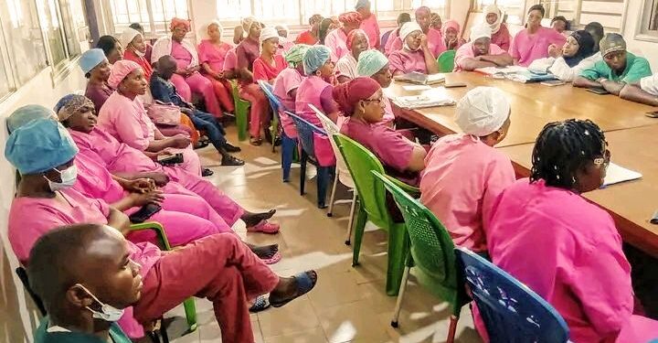 Guinée : Formation des nouveaux stagiaires infirmiers à l’Hôpital Régional de Kankan