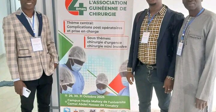 Conakry : L’Association Guinéenne de Chirurgie tient ses Journées Scientifiques – Édition 2025