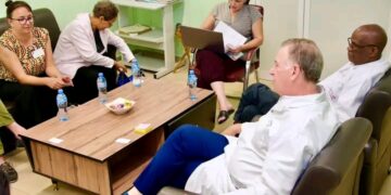 Guinée : Accueil de la mission chirurgicale de l’ONG Les Enfants de l’Aïr