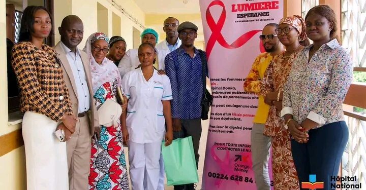 Conakry–Solidarité : Lumière et Espérance aux côtés des femmes atteintes du cancer