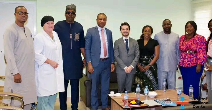 Hôpital National de Donka : Une délégation canadienne en visite officielle