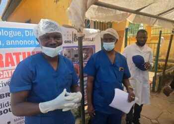 Hôpital Préfectoral de Kouroussa : Afin des activités de la campagne de la cataracte