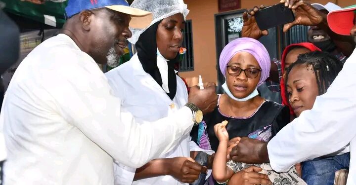 Conakry : Lancement officiel des activités de vaccination des enfants à zéro dose