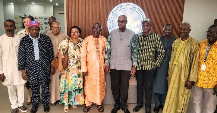 Santé en Guinée : Le Secrétaire Général du Ministère échange avec les partenaires techniques et financiers