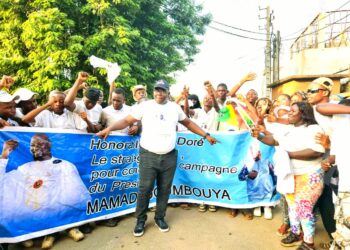 Campagne présidentielle : Jules Doré acclamé par une jeunesse en effervescence