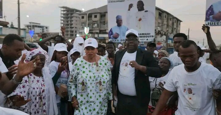 Dixinn : Les sympathisants du GMD célèbrent leur victoire après la validation du résultat par la Cour suprême