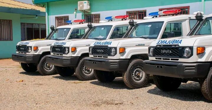 Guinée : Six nouvelles ambulances pour renforcer le système de santé