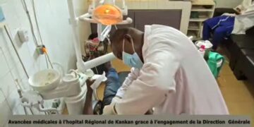 Réformes médicales à l’Hôpital Régional de Kankan : Le service d’Odontologie-Stomatologie franchit une nouvelle étape