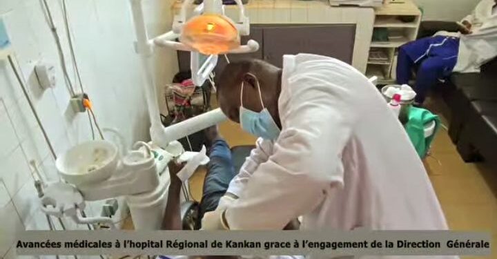Réformes médicales à l’Hôpital Régional de Kankan : Le service d’Odontologie-Stomatologie franchit une nouvelle étape