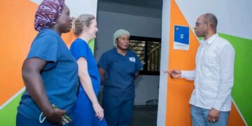 Conakry – Visite officielle au Centre pédiatrique d’Excellence de Dubréka