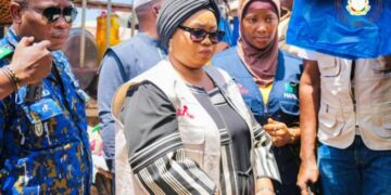 Campagne nationale de contrôle des prix des denrées : La ministre Fatima Camara en mission à Mamou