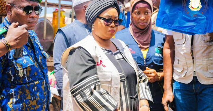 Campagne nationale de contrôle des prix des denrées : La ministre Fatima Camara en mission à Mamou