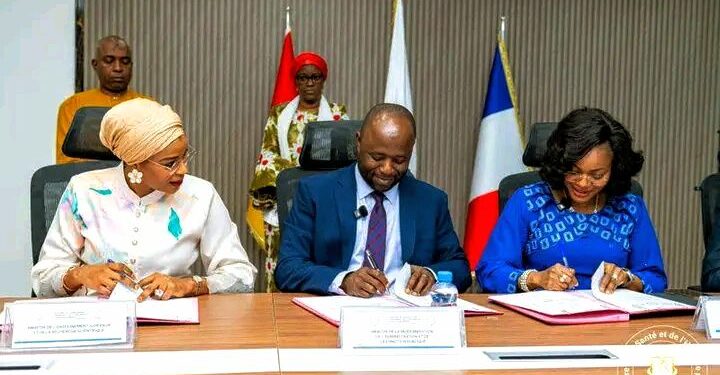 Convention tripartite pour renforcer la gouvernance hospitalière en Guinée
