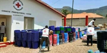 Santé / Coyah : Distribution de moustiquaires imprégnées MILDA…et d’eau de Javel aux sinistrés des inondations