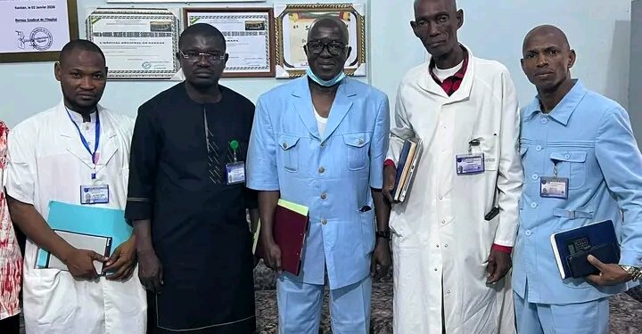 🇬🇳Renforcement du partenariat médical entre l’Hôpital Régional de Kankan et société minière de Dinguiraye