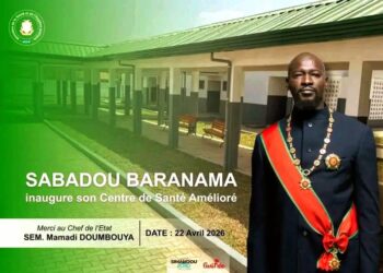🇬🇳Santé publique : Vers l&rsquo;inauguration du Centre de Santé Amélioré de Sabadou Barama