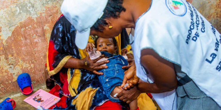 Guinée / Kankan : lancement officiel du grand rattrapage vaccinal des enfants