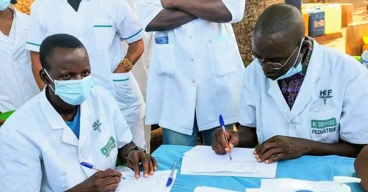 🇬🇳Journée d’assistance médicale à la maison centrale de Faranah