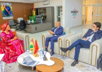 🇬🇳Coopération sanitaire : L’Ambassadeur du Maroc reçu par la ministre guinéenne de la Santé