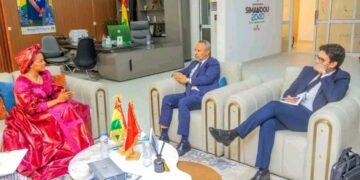 🇬🇳Coopération sanitaire : L’Ambassadeur du Maroc reçu par la ministre guinéenne de la Santé