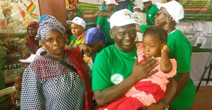 Lancement officiel des Journées Locales de Vaccination contre la poliomyélite à Dabola