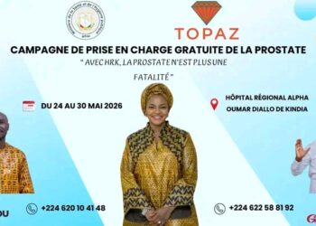 🇬🇳Première édition de la campagne gratuite de prise en charge de la prostate à Kindia