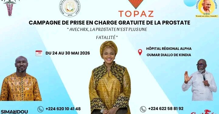 🇬🇳Première édition de la campagne gratuite de prise en charge de la prostate à Kindia