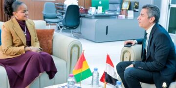 🇬🇳Audience au Ministère de la Santé : Coopération renforcée entre la Guinée et l’Égypte