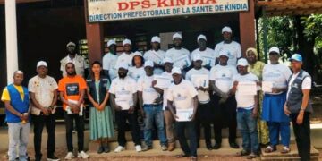 🇬🇳Renforcement des capacités en vaccination à Kindia