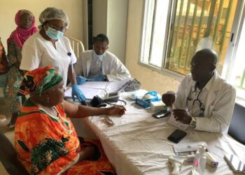 🇬🇳Campagne gratuite contre l’hypertension à Conakry