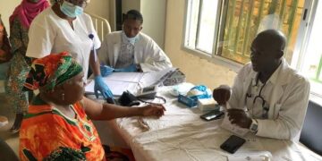 🇬🇳Campagne gratuite contre l’hypertension à Conakry