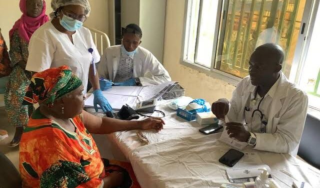 🇬🇳Campagne gratuite contre l’hypertension à Conakry