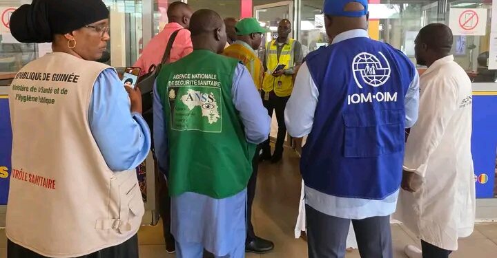 🇬🇳Mission conjointe d’évaluation sanitaire à l’Aéroport Ahmed Sékou Touré