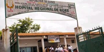 🇬🇳Santé : La ministre de la santé en visite au centre hospitalier de Boké