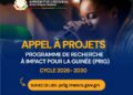 MESRS PRIG 2026–2030 : Lancement officiel de l’appel à projets du Programme de Recherche à Impact pour la Guinée