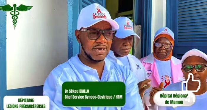 🇬🇳Hôpital Régional de Mamou : Une campagne de dépistage gratuite contre les lésions précancéreuses