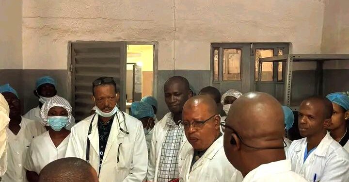 🇬🇳Hôpital Régional de Labé : Une tournée hebdomadaire pour améliorer les soins