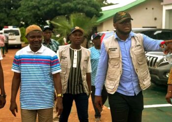 🇬🇳Kankan : Le Maire en visite de prise de contact à l’Hôpital Régional