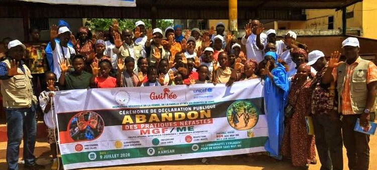 🇬🇳Guinée : Dix communautés de Kamsar tournent la page de l’excision et des mariages d’enfants