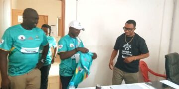 SIMANDOU TOUR CYCLISTES DE GUINÉE : Les équipes de pilotage en mission de sensibilisation à Kankan !